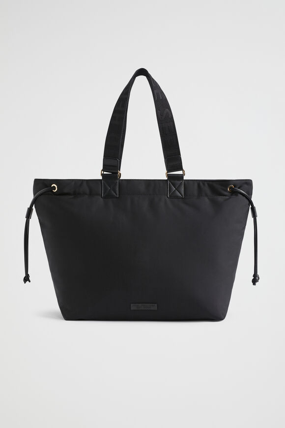 Heritage Logo Tote  Black  hi-res