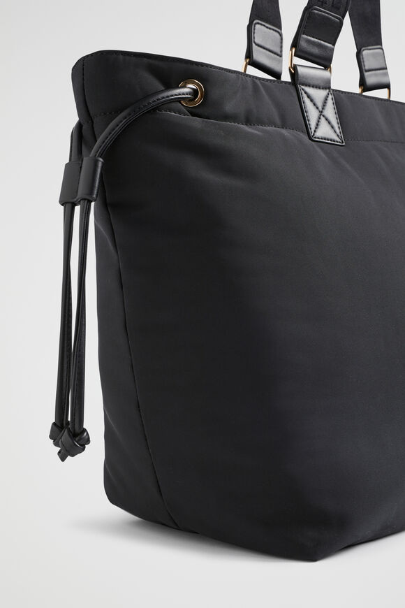 Heritage Logo Tote  Black  hi-res