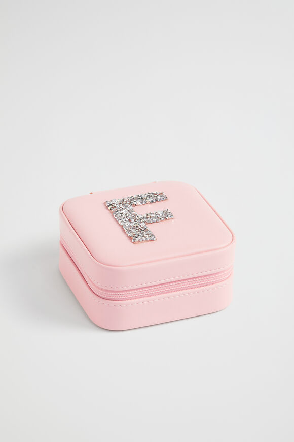 Initial Jewellery Box  F  hi-res