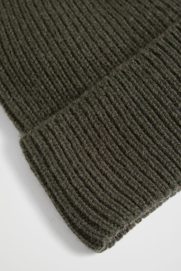 Pom Pom Beanie  Dark Fern  hi-res
