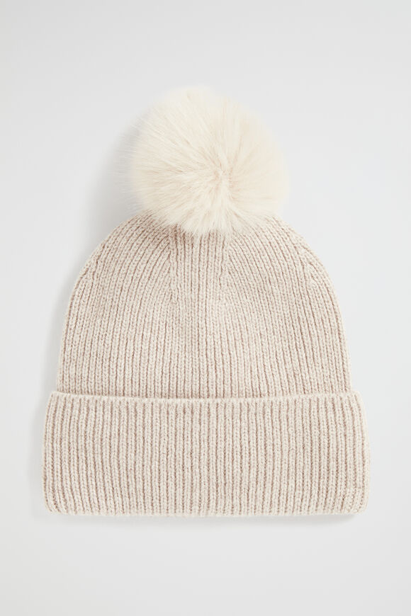 Pom Pom Beanie  Light Storm  hi-res