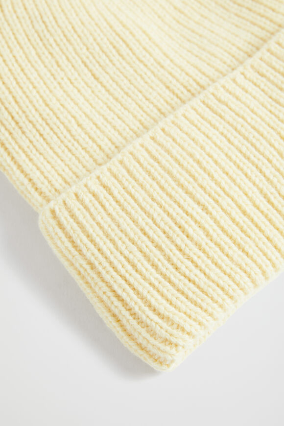 Pom Pom Beanie  Soft Butter  hi-res