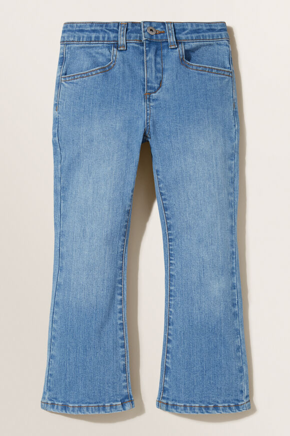 Flare Jeans  Mid Wash  hi-res