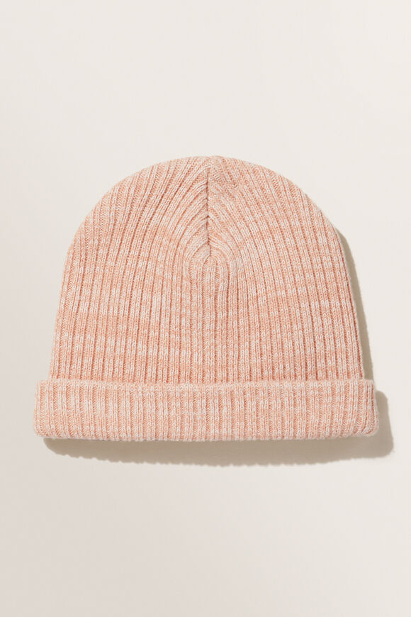 Mix Rib Beanie  Pink Clay  hi-res