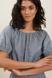 Sustainable Chambray Blouse  Eggshell Chambray  hi-res