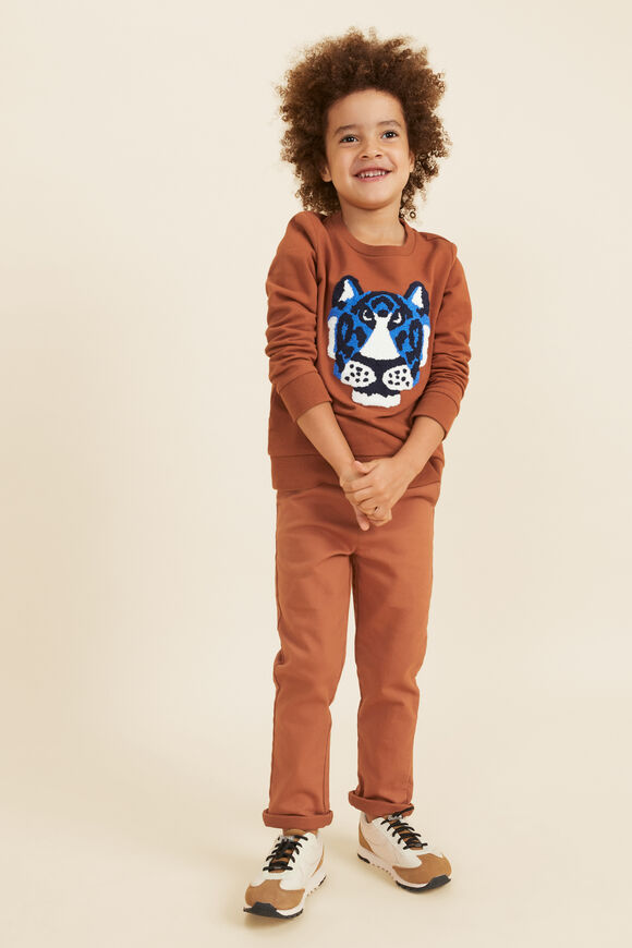 Core Logo Chino  Rust Brown  hi-res