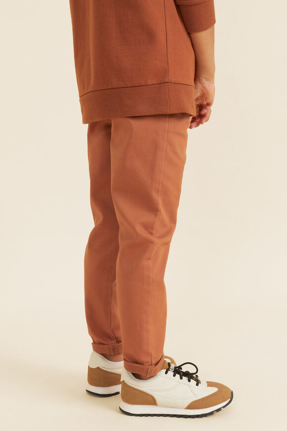 Core Logo Chino  Rust Brown  hi-res