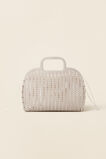 Faux Fur Basket  Multi  hi-res