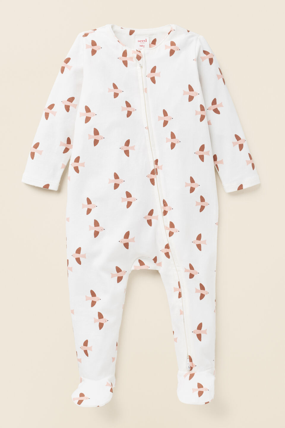 Bird Zipsuit  Canvas