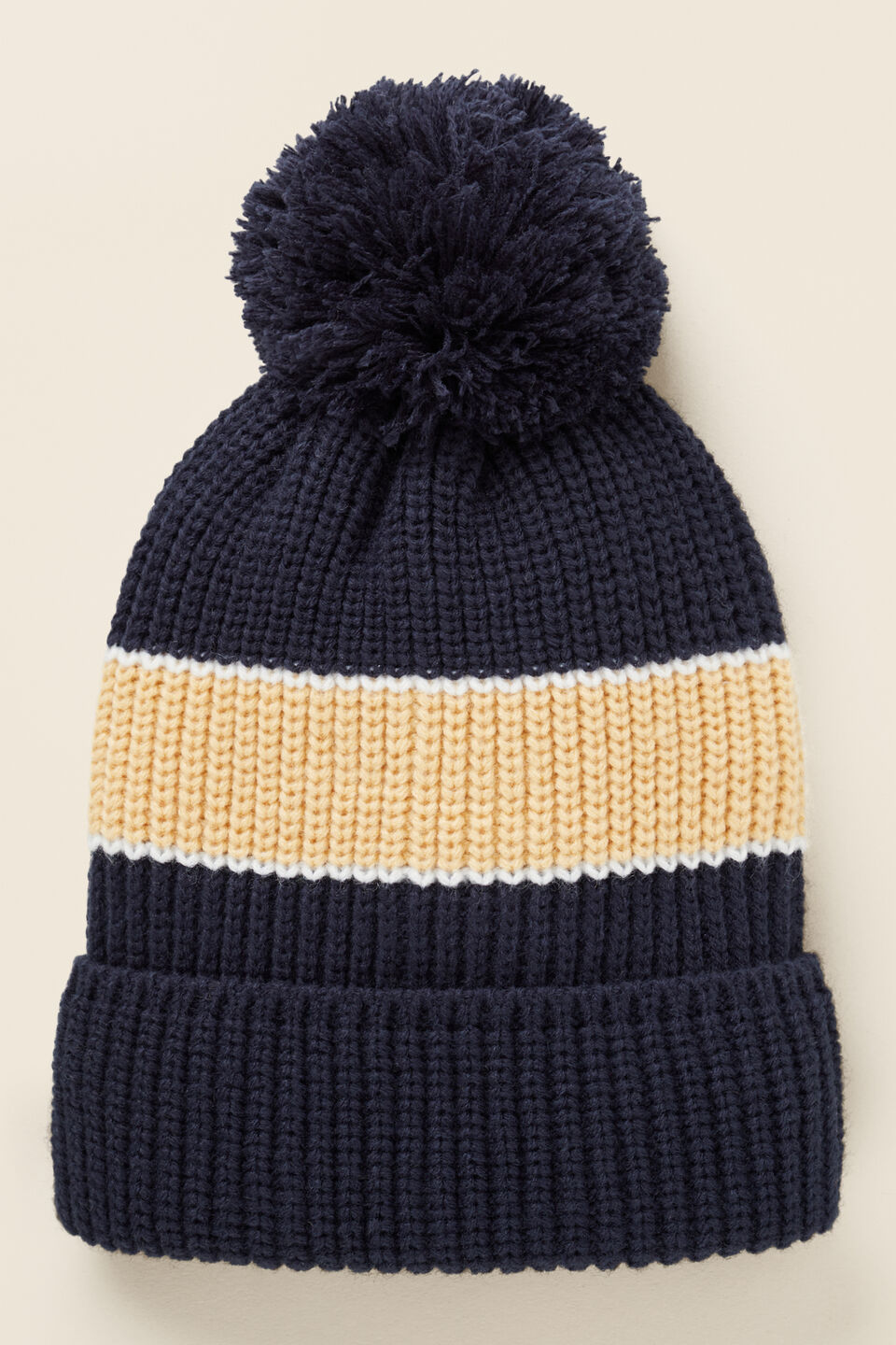 Colour Block Beanie  Multi