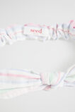 Seersucker Soft Tie Headband  Multi  hi-res