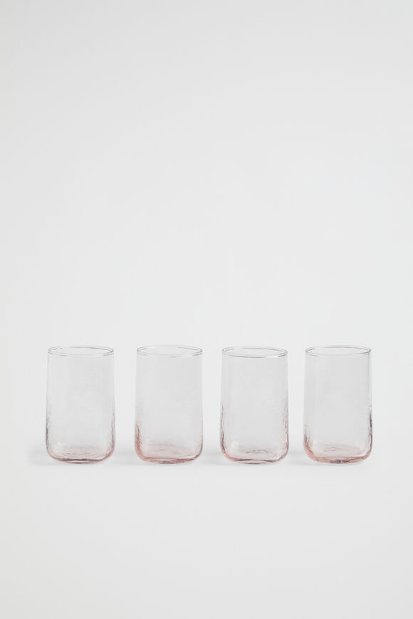 Frida Highball Set of 4  Rose Pink  hi-res