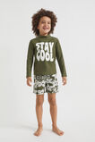 Stay Cool Rashvest  Crocodile Green  hi-res