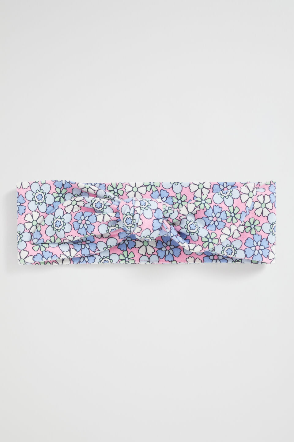 Ditsy Fabric Tie Headband  Multi