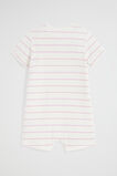 Stripe Rib Jumpsuit  Canvas  hi-res