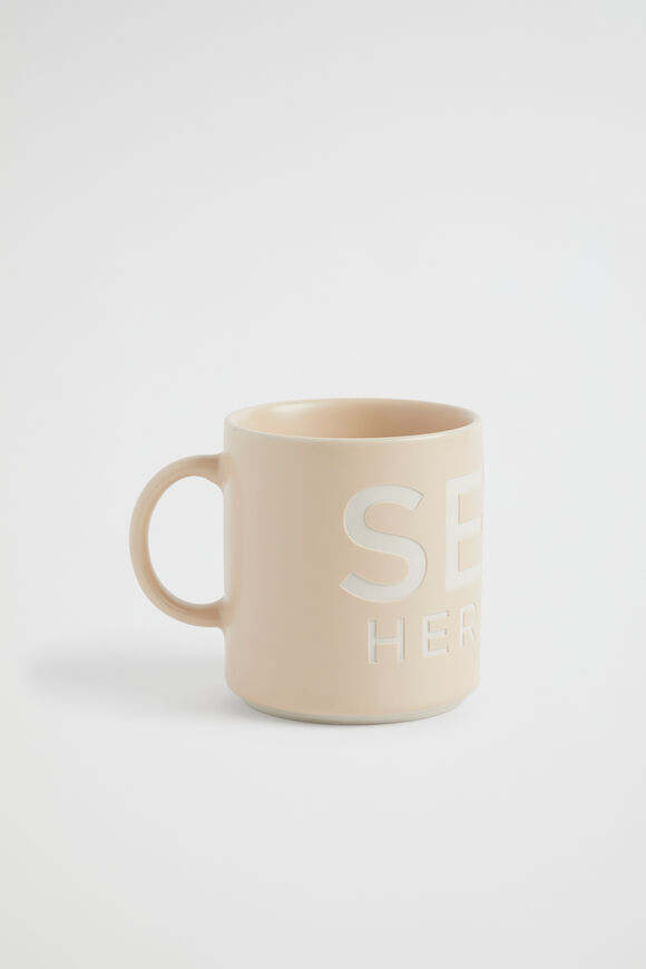 Seed Logo Mug  Blush  hi-res