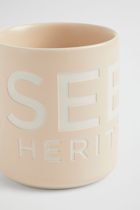 Seed Logo Mug  Blush  hi-res
