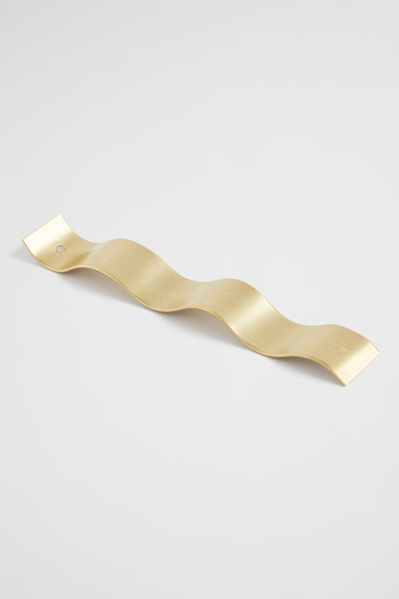 Wave Incense Holder  Brass  hi-res
