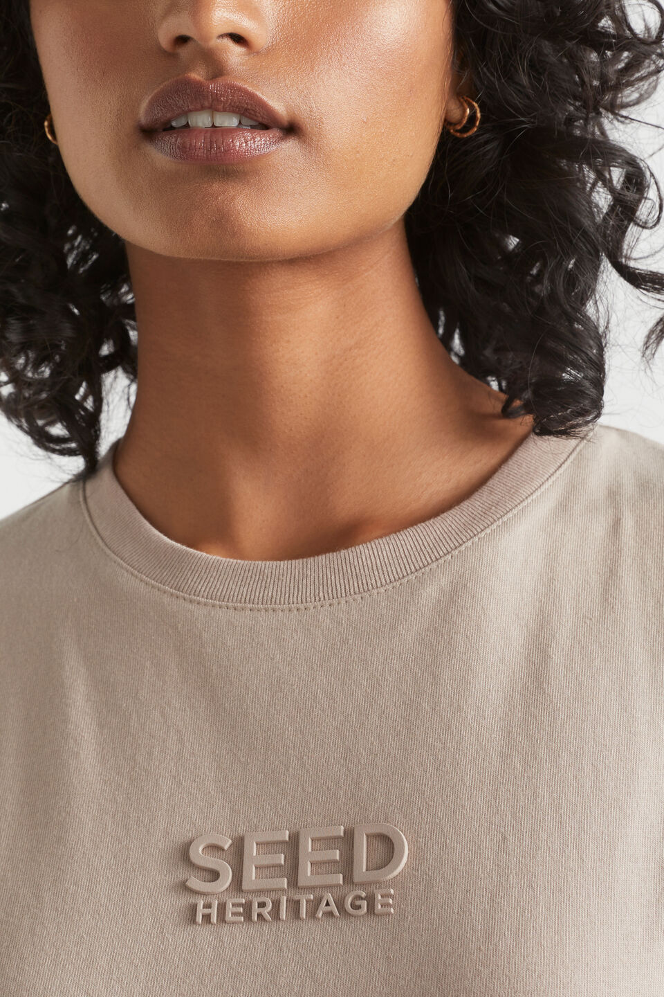 Heritage Logo Tee  Light Storm
