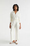 Cotton Polo Collar Knit  Cloud Cream  hi-res