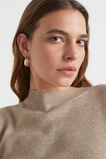 Side Split Knit Dress  Light Storm Marle  hi-res