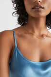 Satin Slip Dress  Soft Cobalt  hi-res