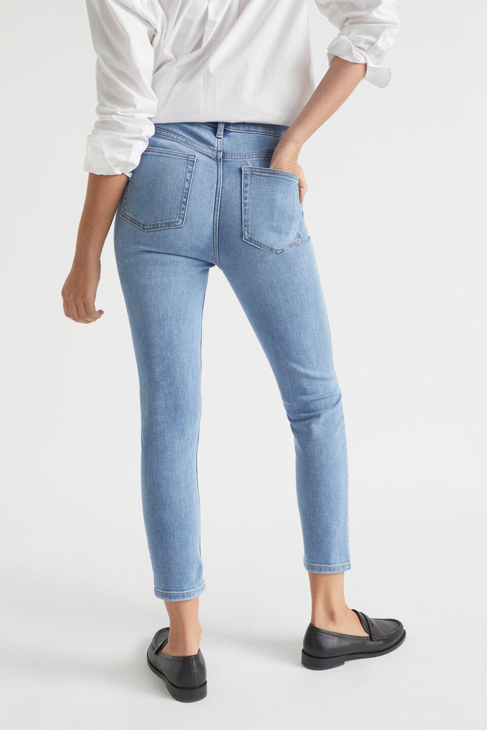 Core Skinny Jean  Blue Sky Wash