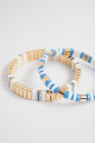 Colourblock Bracelet Set  Soft Cobalt  hi-res