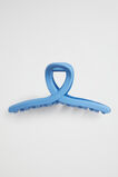 Curved Hair Claw  Soft Cobalt  hi-res