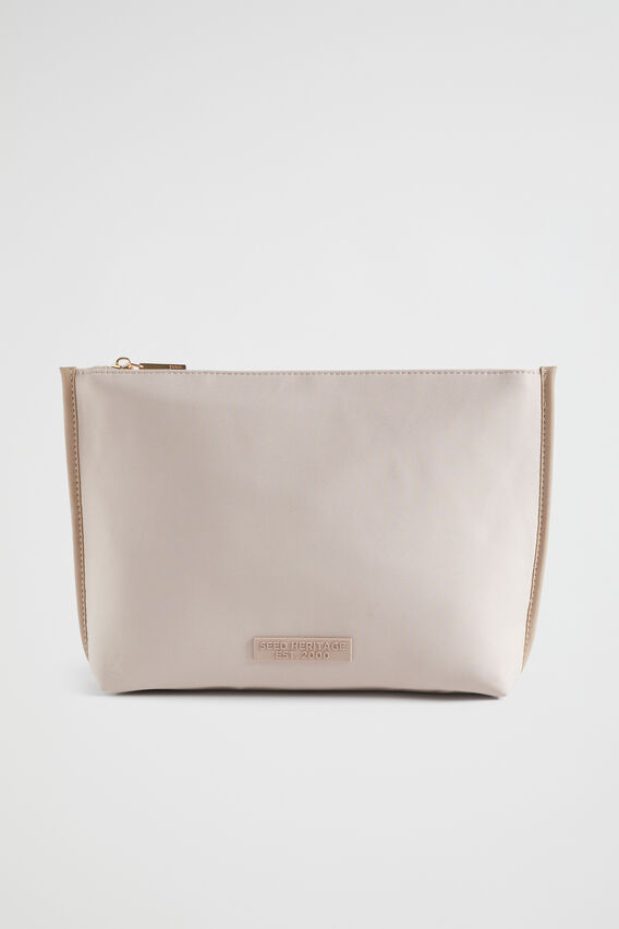 Heritage Logo Pouch  Light Storm  hi-res