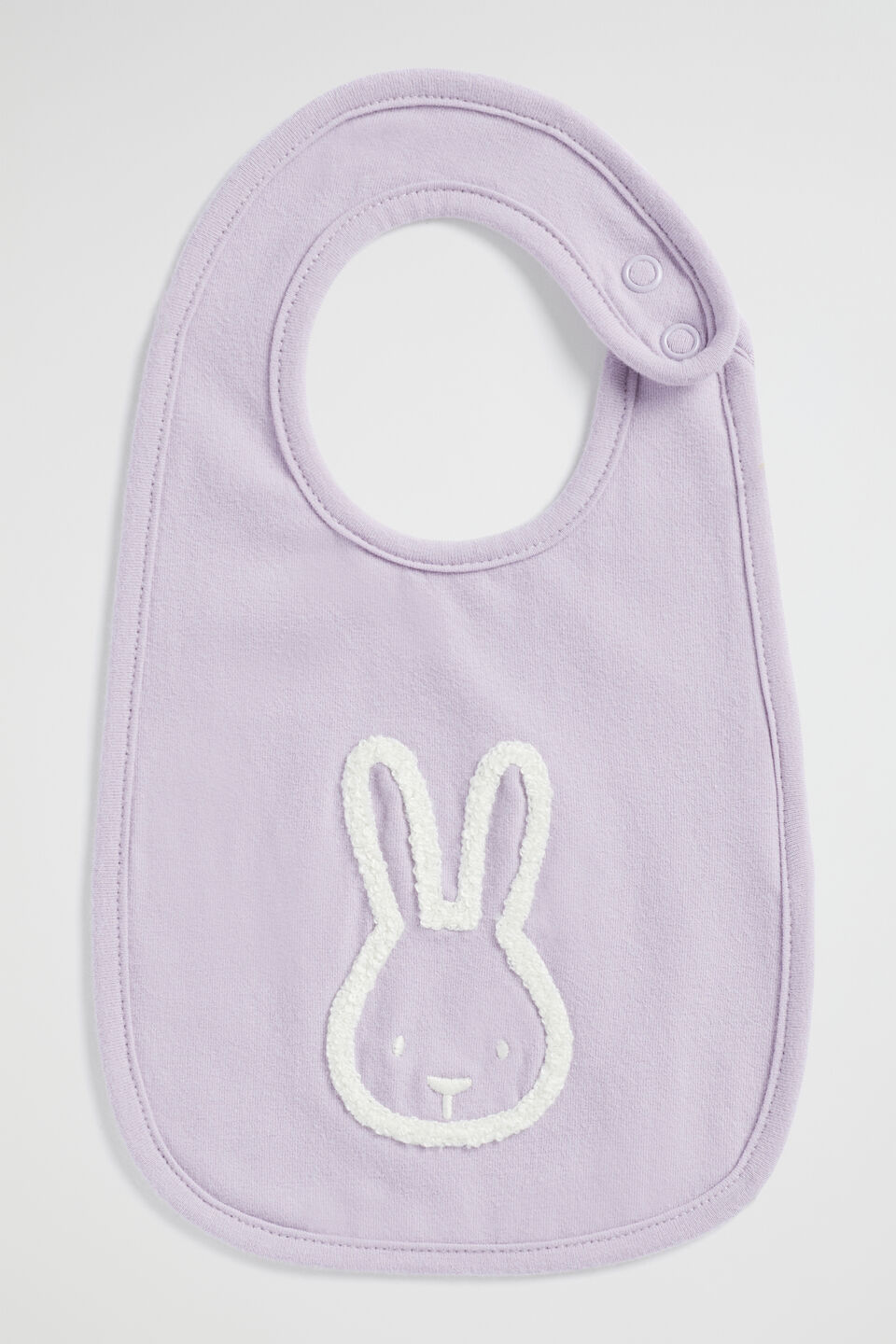 Bunny Bib  Pale Orchid