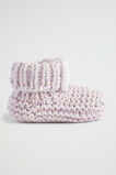 Mixy Knit Bunny Bootie  Pale Orchid  hi-res