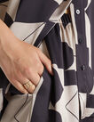 Abstract Geo Satin Pant  Light Storm Abstract  hi-res