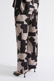 Abstract Geo Satin Pant  Light Storm Abstract  hi-res