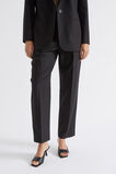 Pleat Front Trouser  Black  hi-res