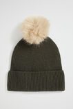 Pom Pom Beanie  Dark Fern  hi-res