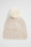Pom Pom Beanie  Light Storm  hi-res
