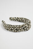 Mini Geo Knot Headband  Dark Fern Geo  hi-res