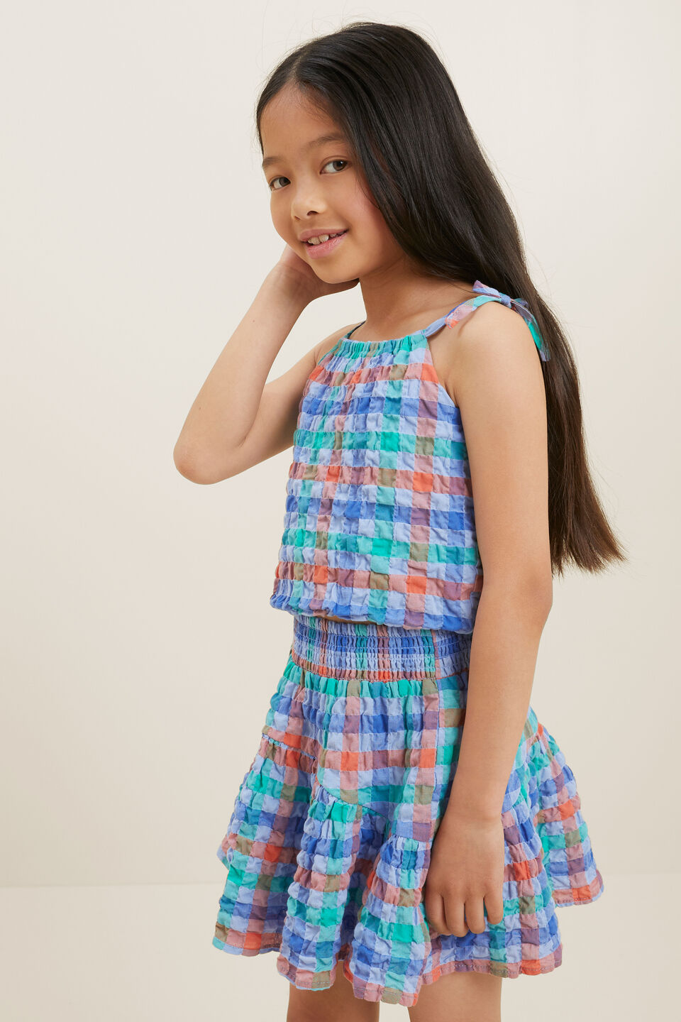 Check Camisole  Multi