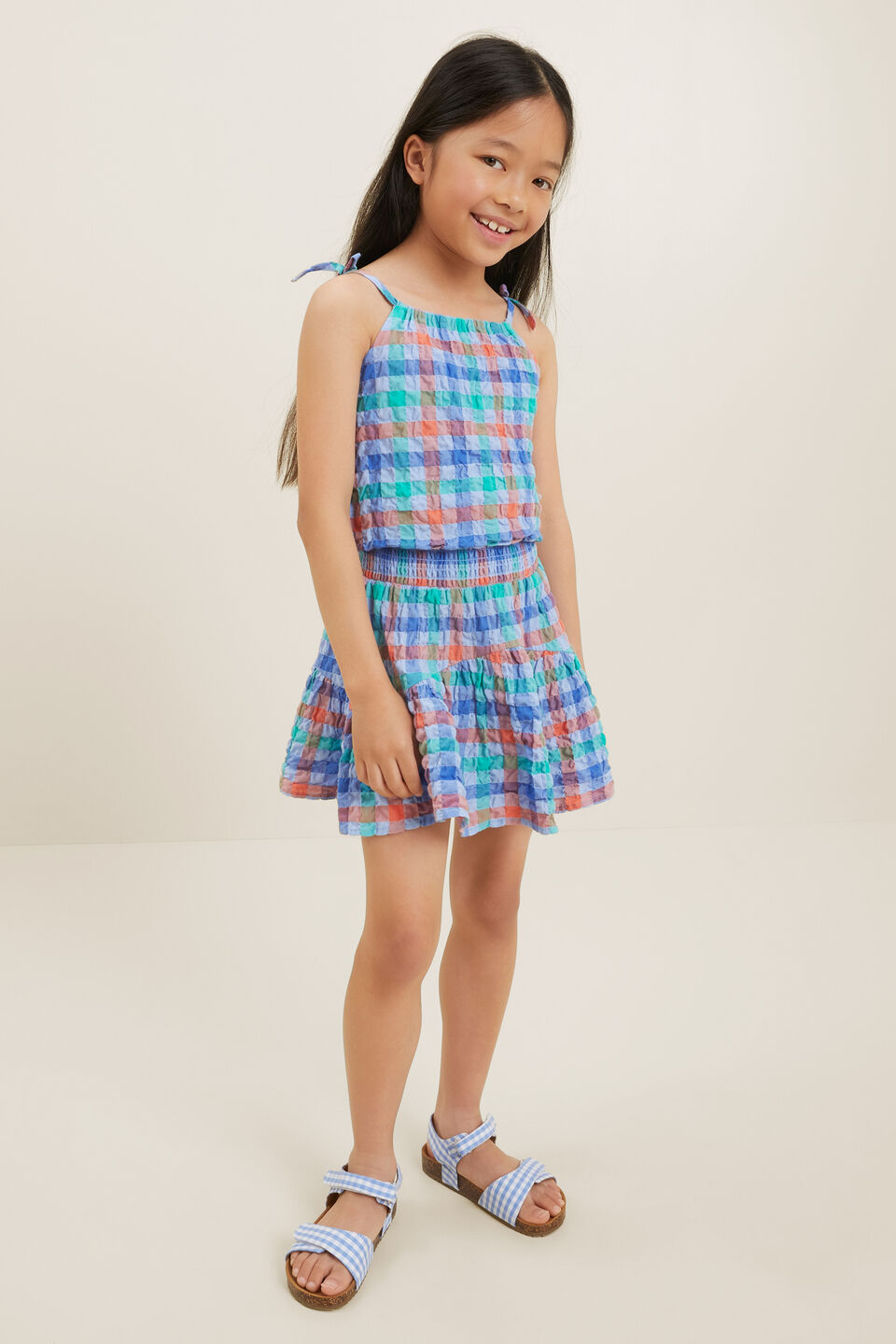 Check Camisole  Multi