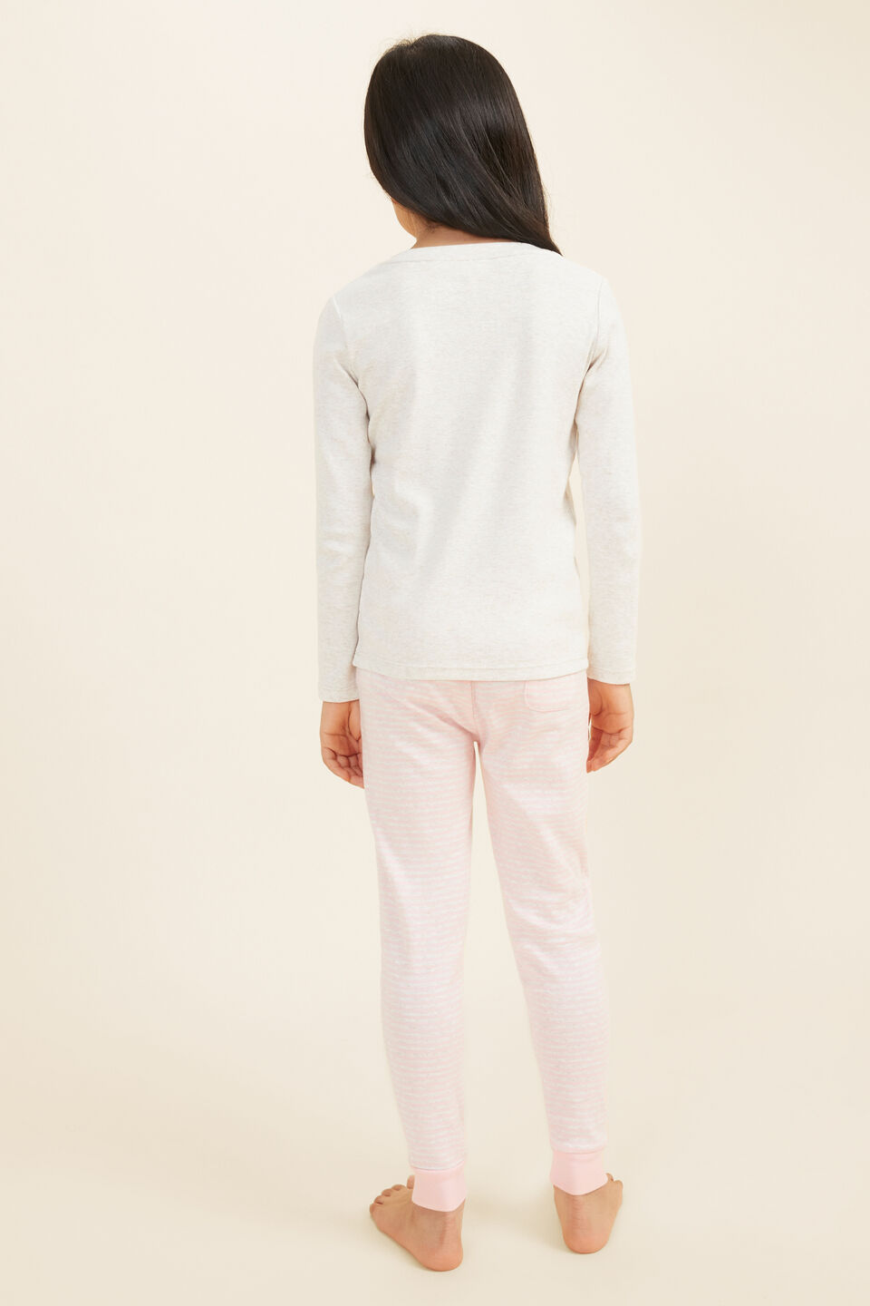 Core Logo Pyjama  Oat Marle