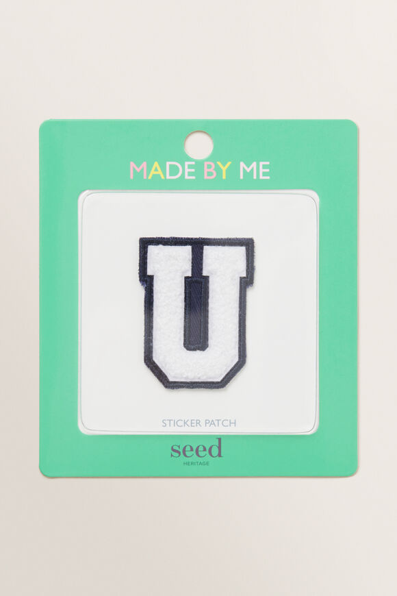 Made By Me Initial Patch  U  hi-res
