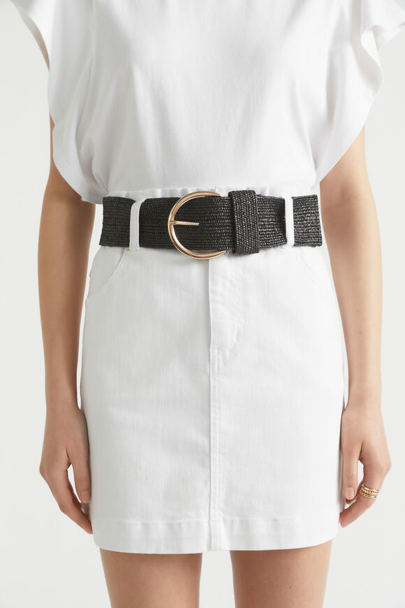 Sandra Stretch Belt  Black  hi-res