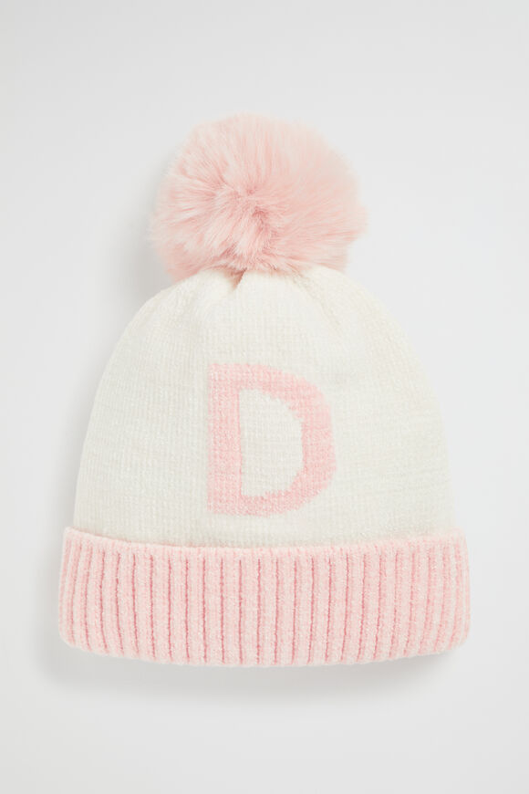 Initial Beanie  D  hi-res