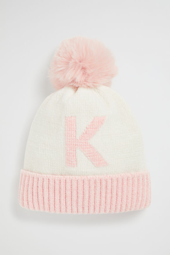 Initial Beanie  K  hi-res