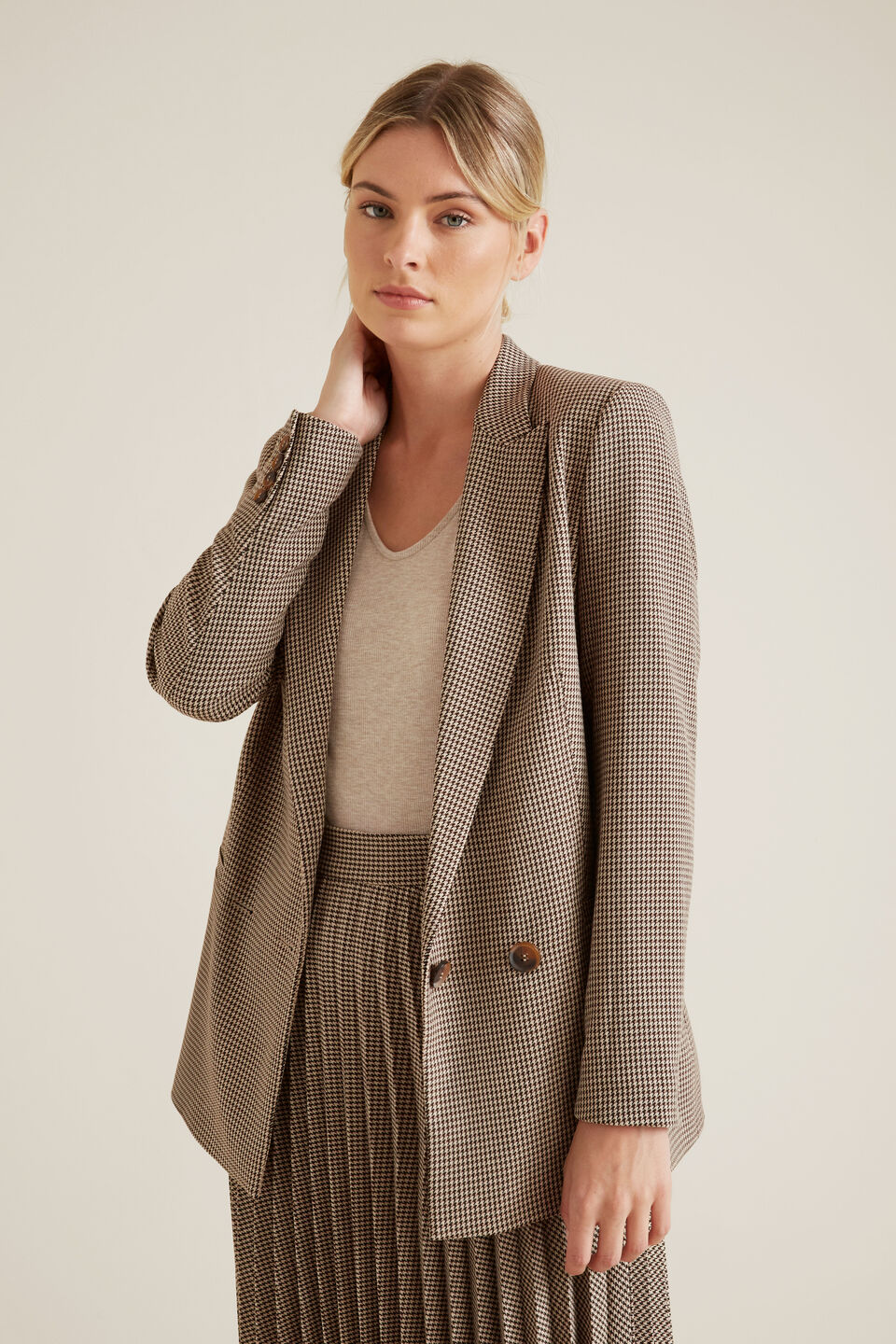 Man-Style Suit Blazer  