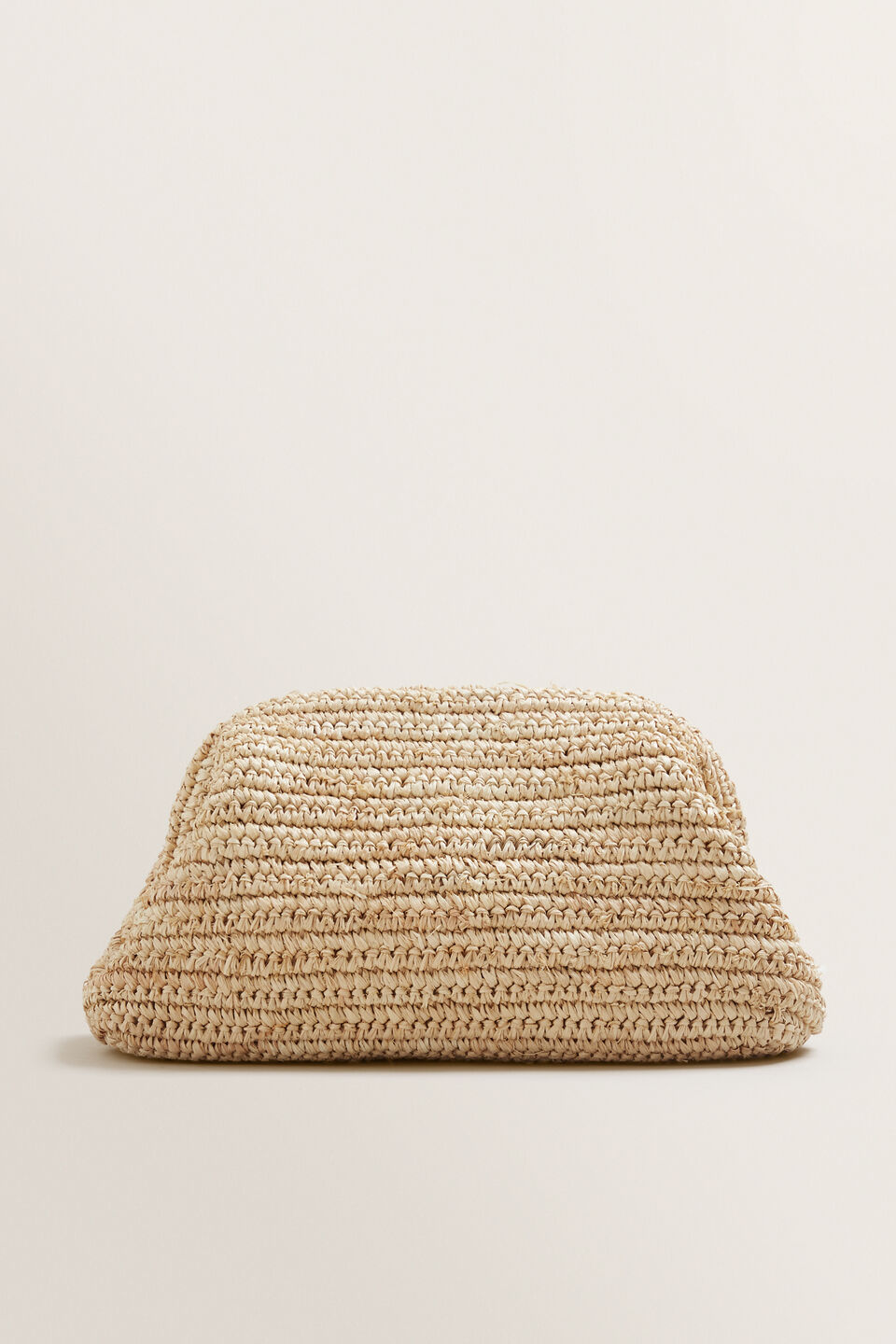 Raffia Clutch  