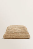 Raffia Clutch    hi-res