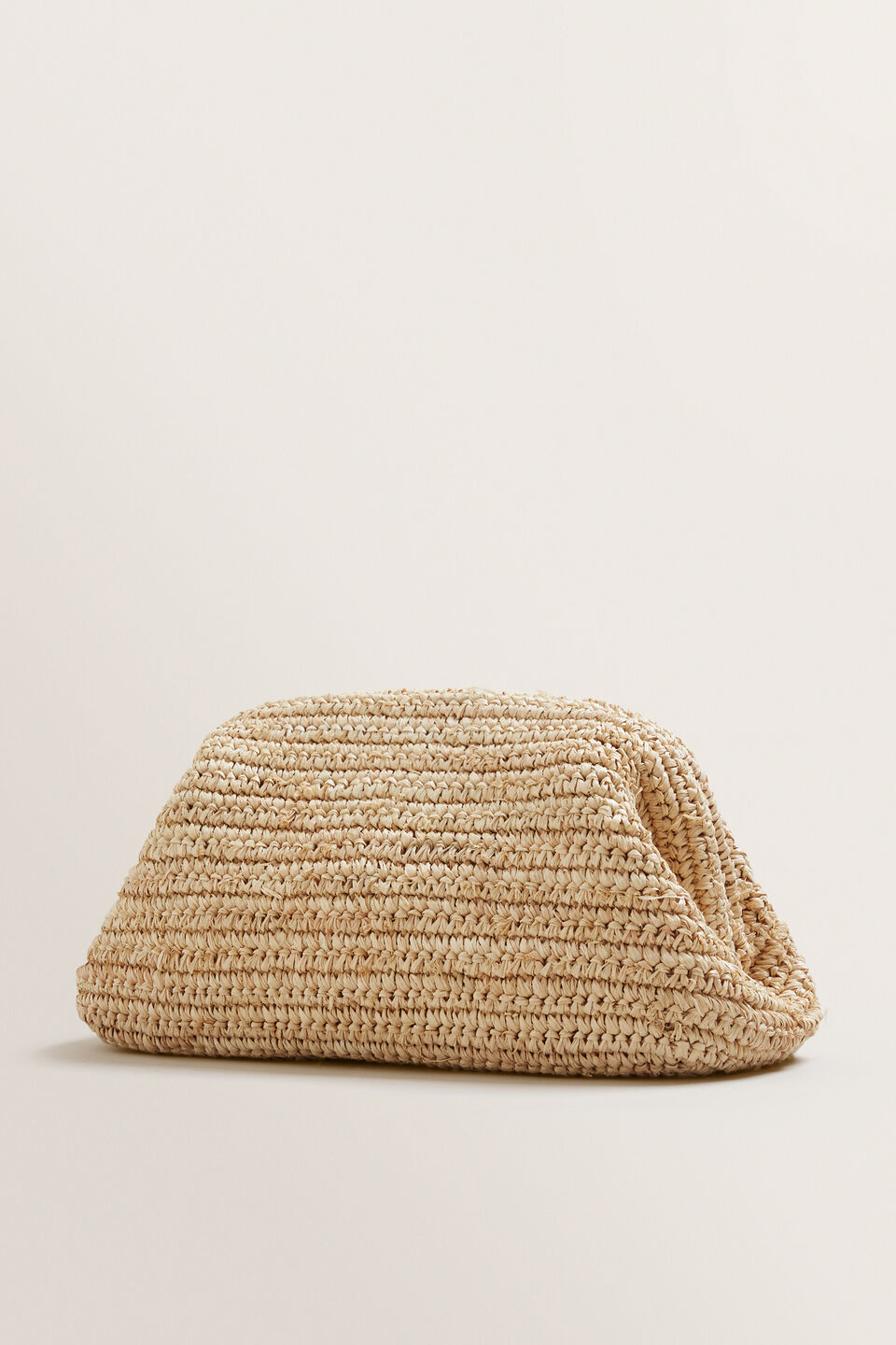 Raffia Clutch  