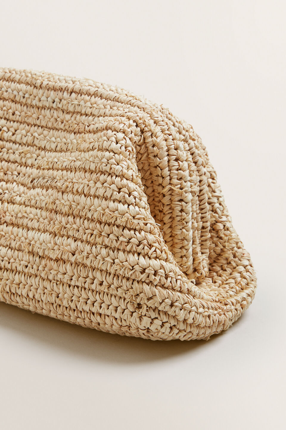 Raffia Clutch  
